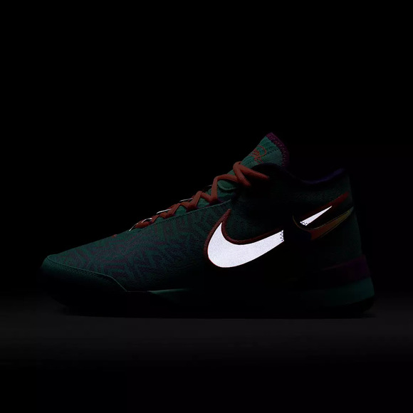 Nike Zoom LeBron NXXT Gen HF0712-300 Hyper Turquoise Purple Men’s US 11 NEW - Picture 3 of 14